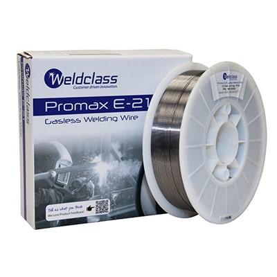 WELDCLASS WIRE - GASLESS PROMAX E - 21 0.8MM 4.5KG